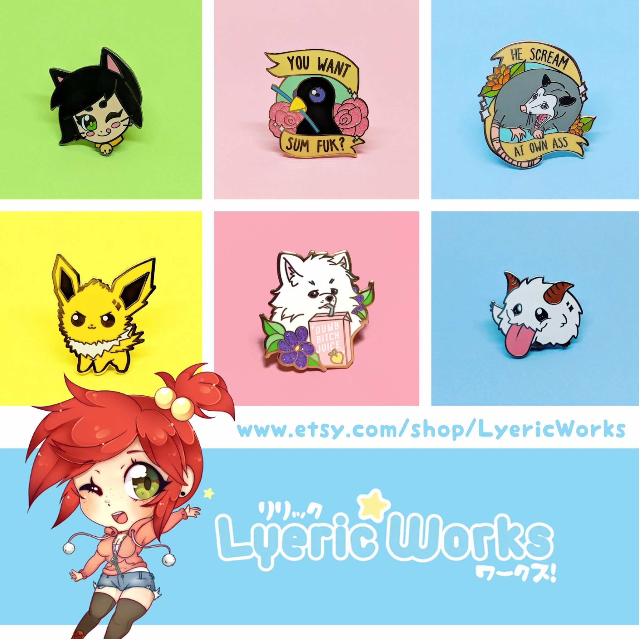 Enamel Pins Anime Evolution